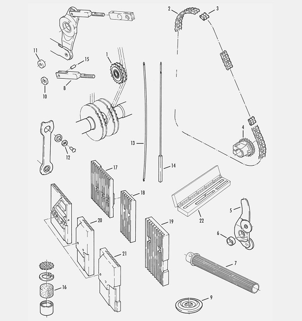 chain wheel for sulzer projectile loom